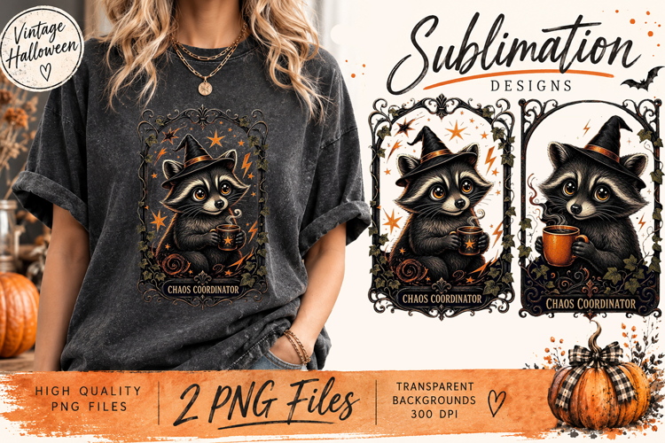 Vintage Halloween Sarcastic Animals PNG | Funny Gothic