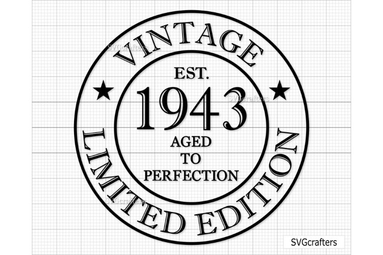 Aged To Perfection Svg Image 18