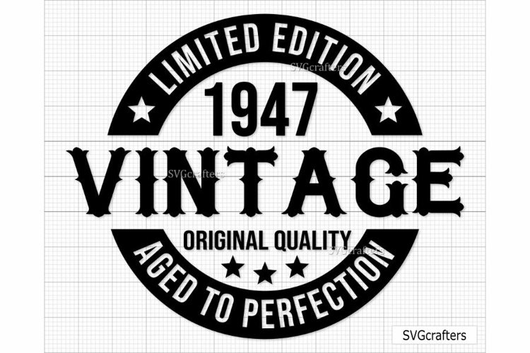 Aged To Perfection Svg Image 9