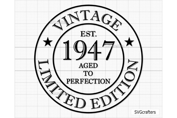 Aged To Perfection Svg Image 3
