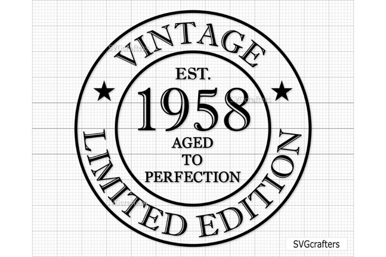 Aged To Perfection Svg Image 15