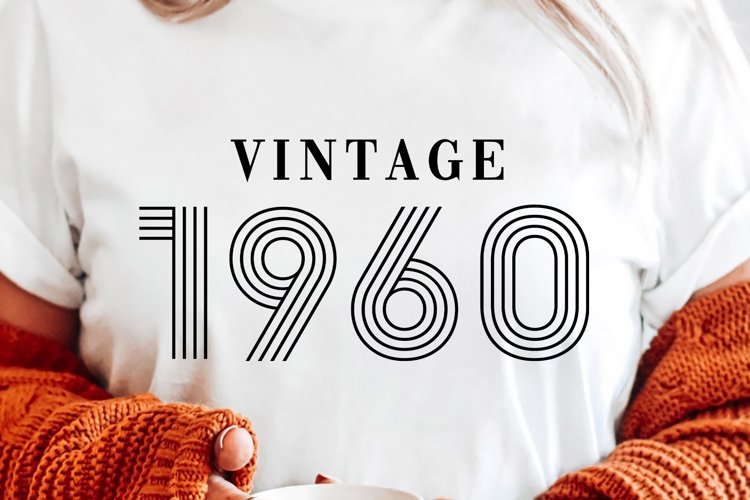 Vintage Birthday Svg Image 23