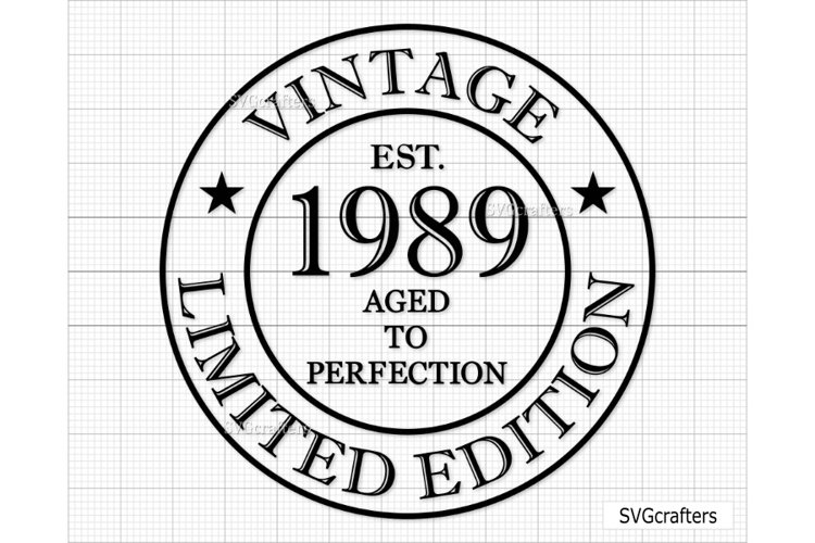 Aged To Perfection Svg Image 2