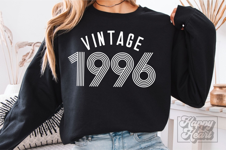 Vintage 1996 Retro SVG PNG - Hello Thirty - 30th Birthday