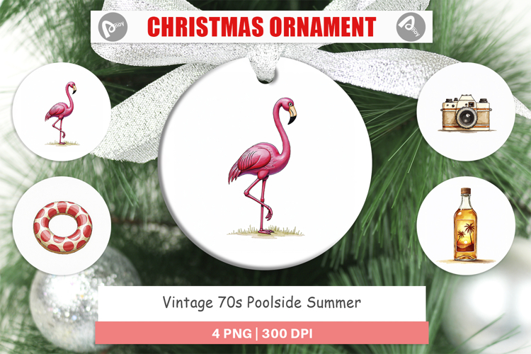 Christmas Ornament Sublimation Designs Image 15