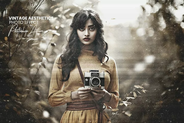 Vintage Aesthetics Photo Effect