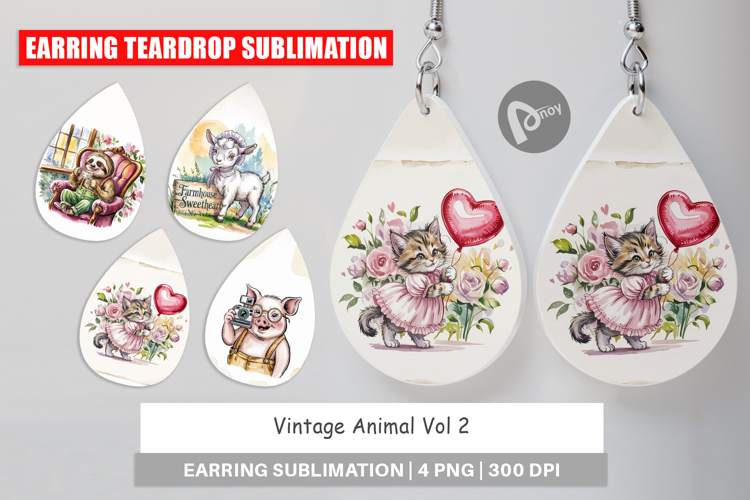 Earring Vintage Animal