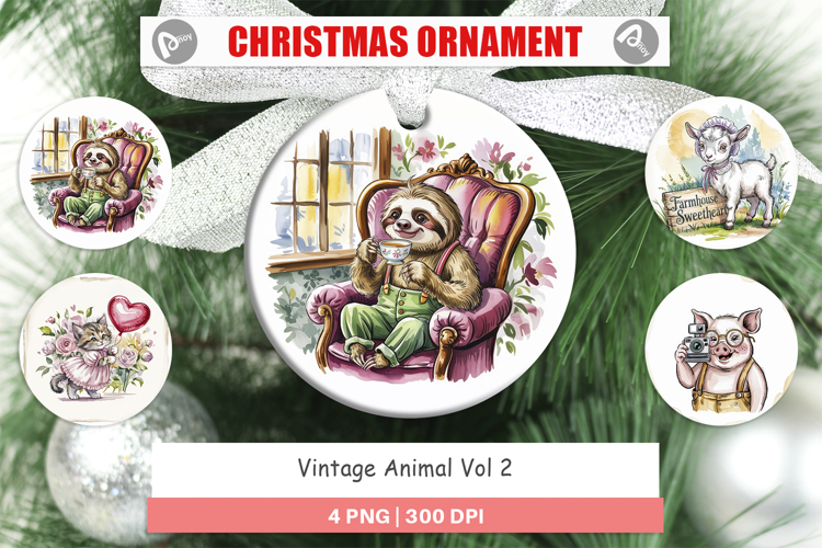 Ornament Vintage Animal