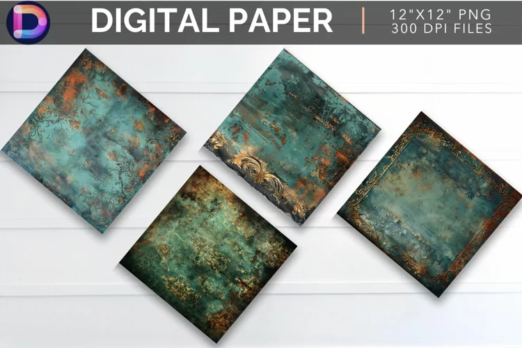 Vintage Antique Digital Paper