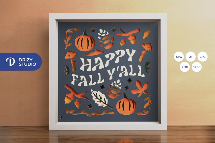 Happy Fall Yall Clipart Image 2