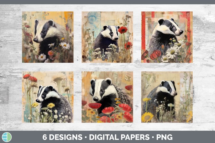 Badger Clipart Image 22