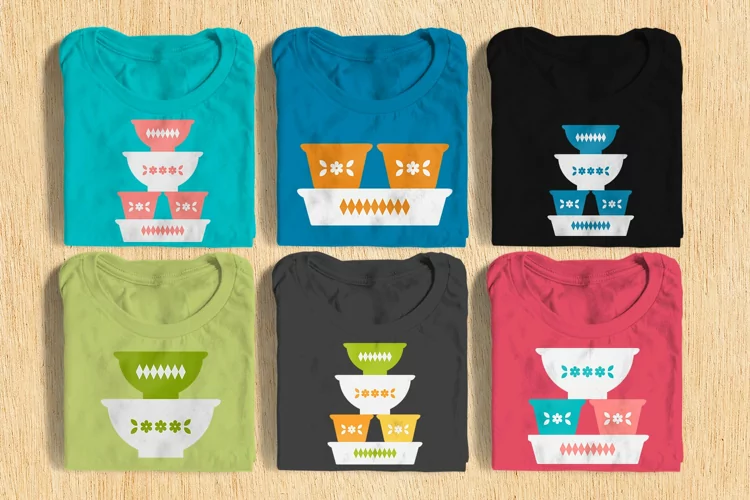 Vintage Glass Bakeware SVG File
