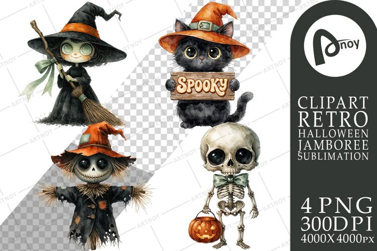 Big-Eyed Spooky Jamboree Sublimation example image 1