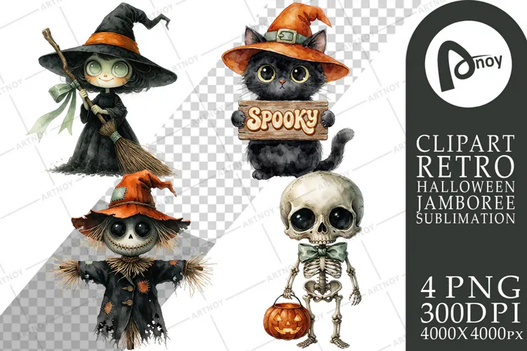 Big-Eyed Spooky Jamboree Sublimation
