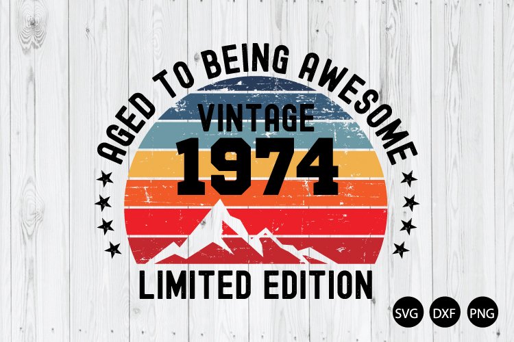 Vintage Birthday Svg Image 24