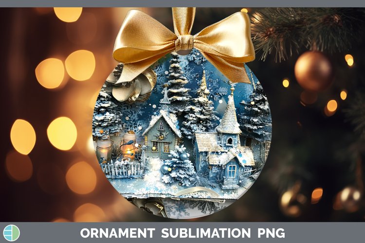 Christmas Ornament Sublimation Designs Image 19