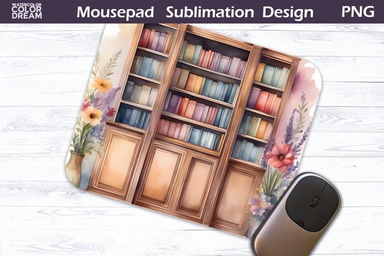 Watercolor Book Clipart Image 10