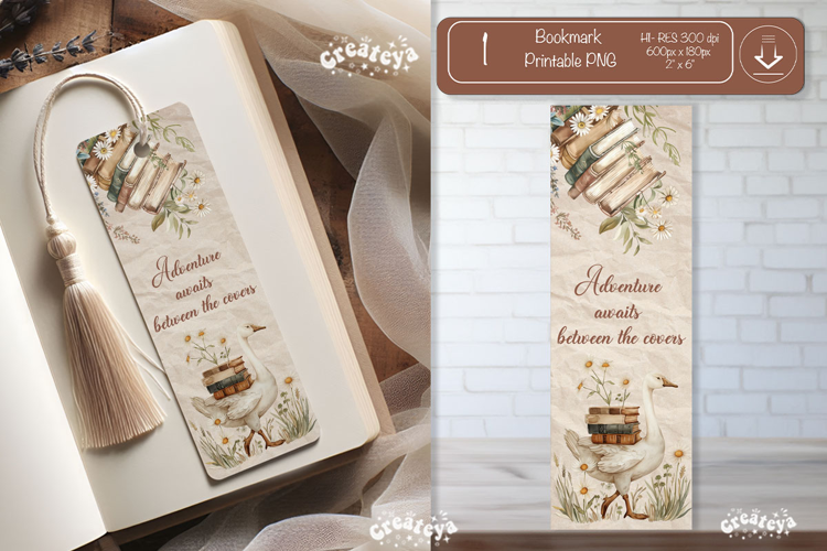 Open Book Vintage Bookmark png Flower Book Lover Quote png