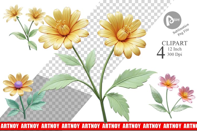Floral Clipart Image 3