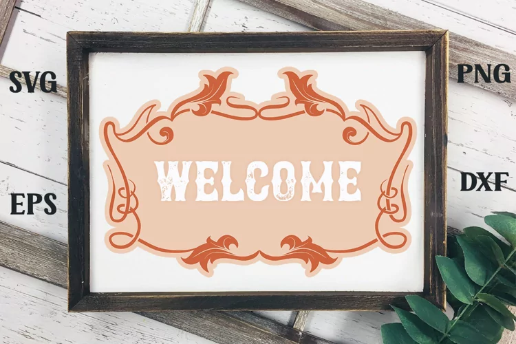 Vintage Frame SVG