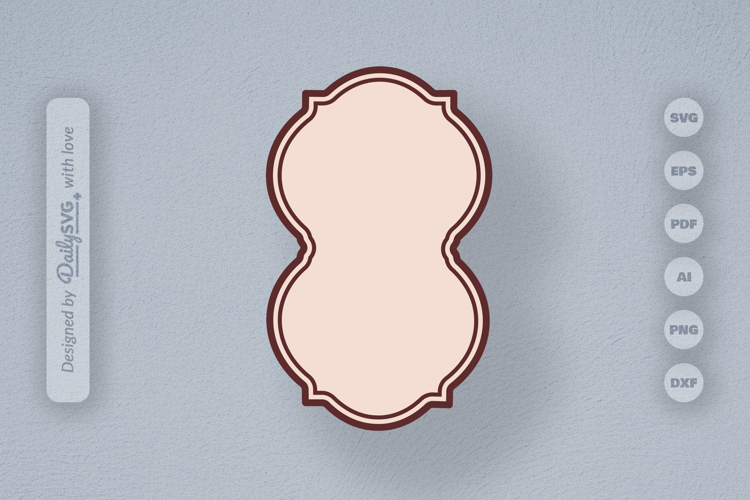 Vintage Bottle Label SVG