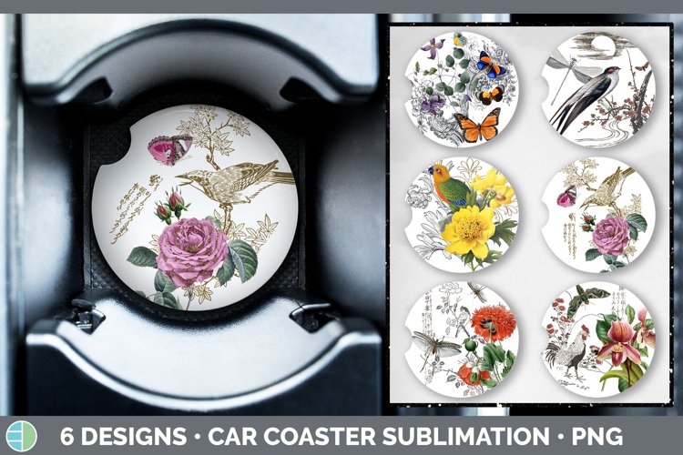 Car Coaster Sublimation Designs Image 2