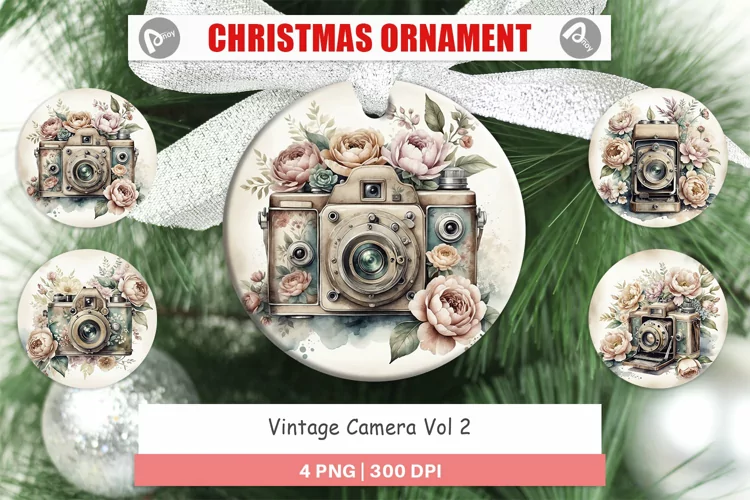 Ornament Vintage Camera