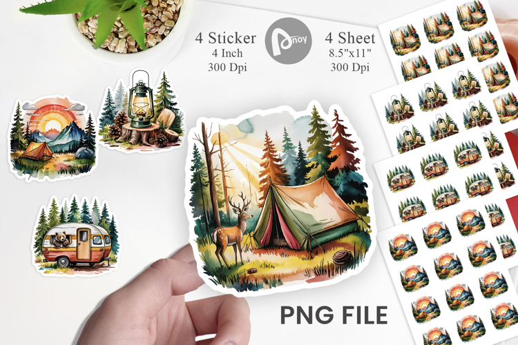 Camping Clipart Image 9