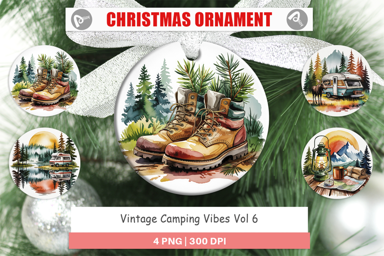 Ornament Vintage Camping Vibes