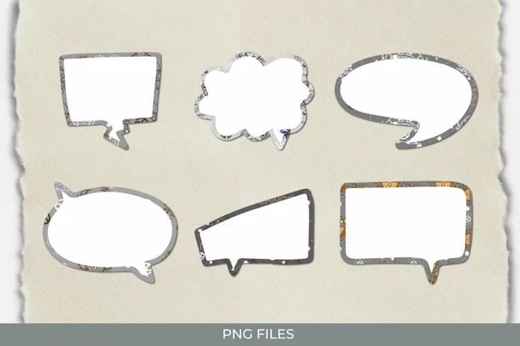 Vintage Cancer Sign Seamless Pattern Speech Bubbles