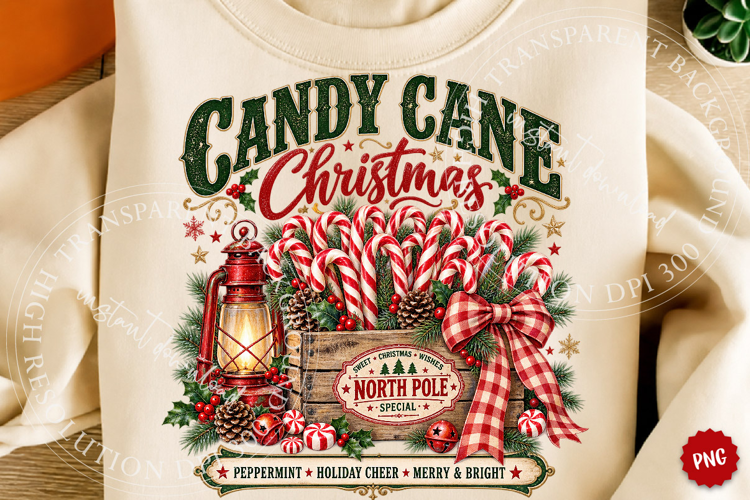 Santa Front & Back Christmas PNG