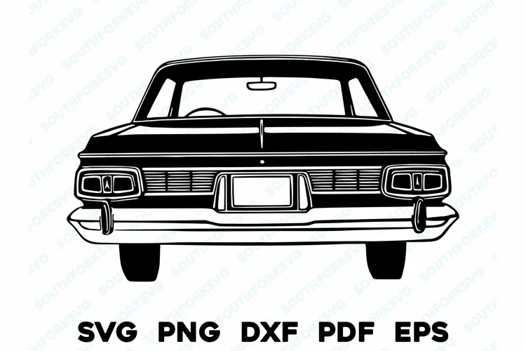 Vintage Classic Antique Car Design Files SVG PNG DXF