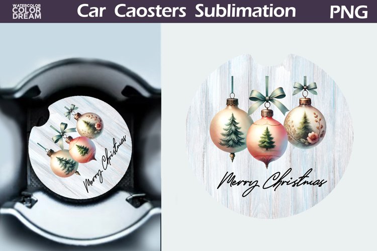 Car Coaster Sublimation Designs Image 17