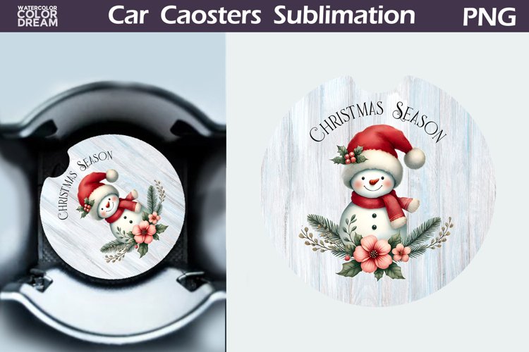 Car Coaster Sublimation Designs Image 23