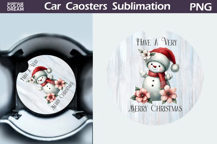 Car Coaster Sublimation Designs Image 22