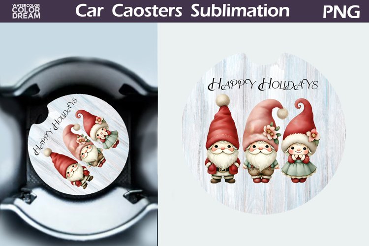 Car Coaster Sublimation Designs Image 13