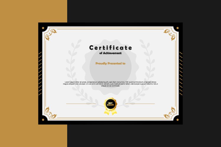 Certificate Template