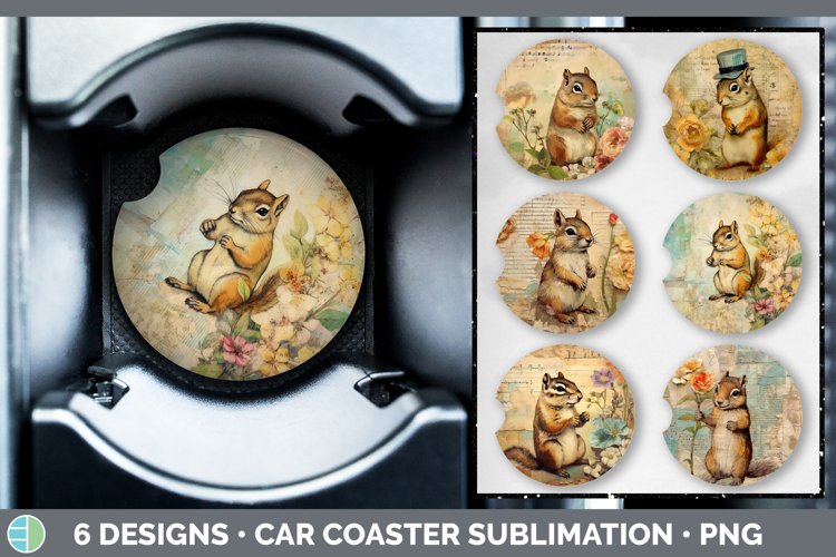 Car Coaster Sublimation Designs Image 23