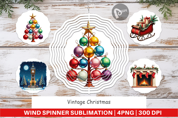 Vintage Christmas Clipart Image 24