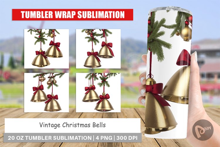 Christmas Bells Clipart Image 3