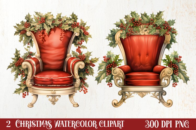Vintage Christmas Clipart Image 3