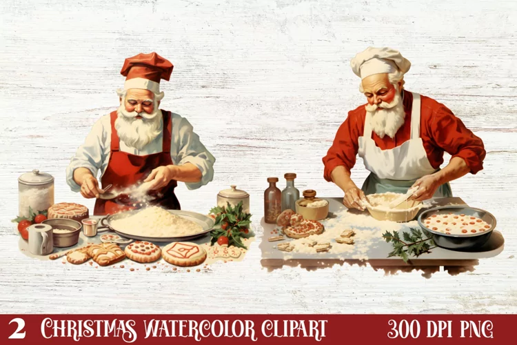 Vintage Christmas Clipart, Vintage Christmas Clipart