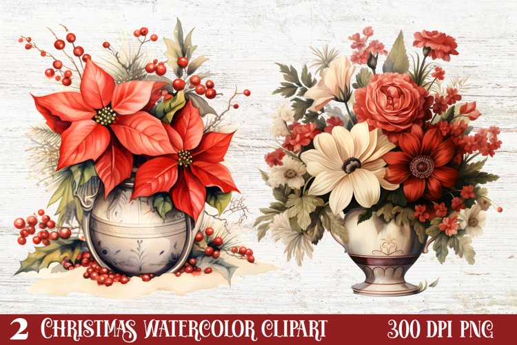 Vintage Christmas Clipart Image 14