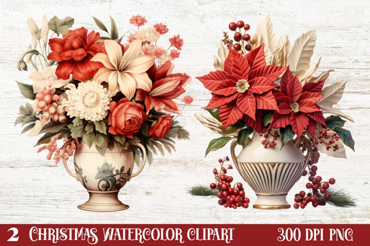 Vintage Christmas Clipart Image 4