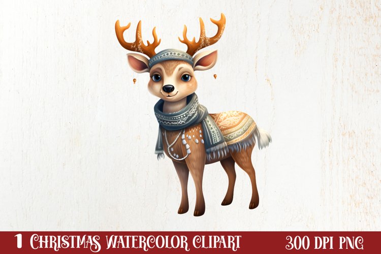 Vintage Christmas Clipart Image 8