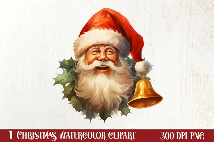 Vintage Christmas Sublimation Clipart, Vintage Christmas PNG