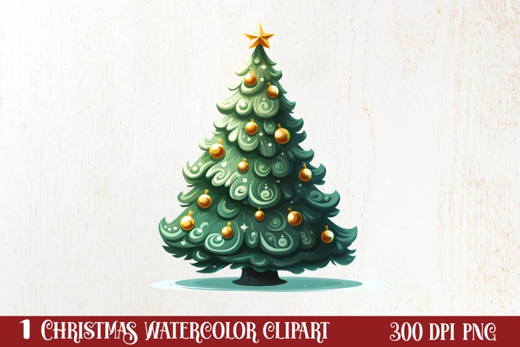 Vintage Christmas Clipart Image 10