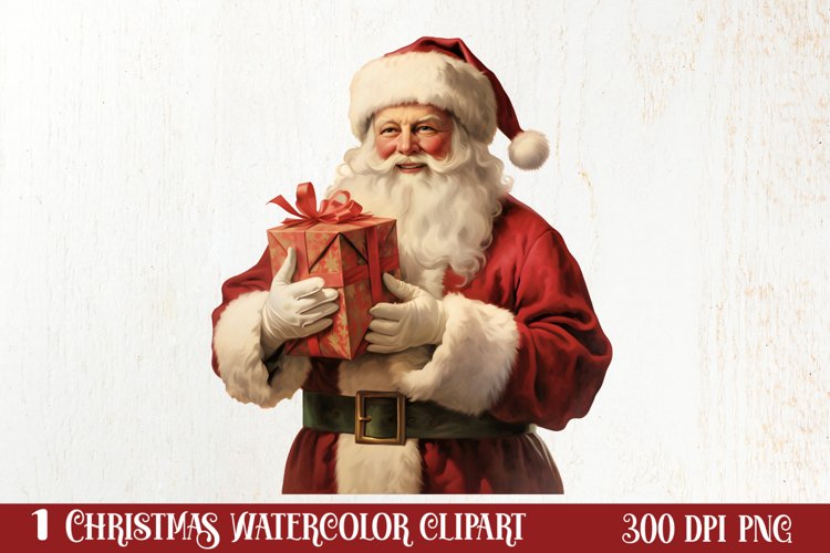 Vintage Christmas Clipart Image 2