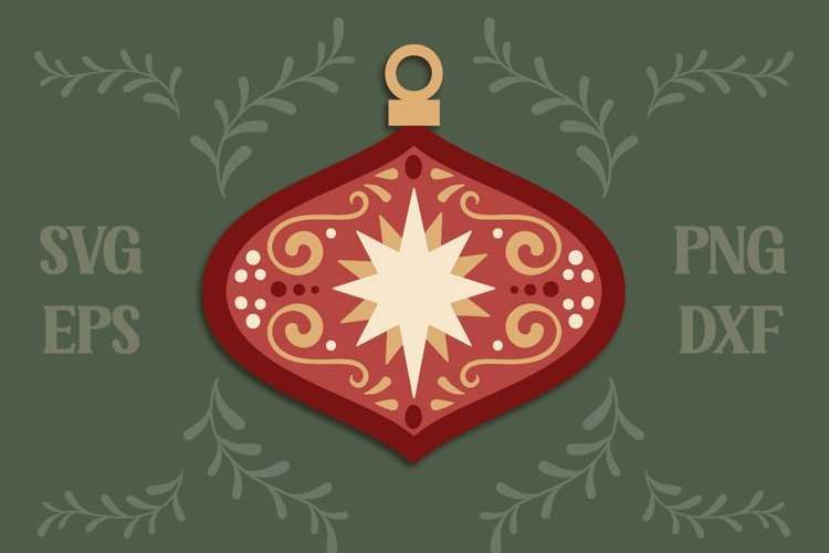 Christmas Ornament Clipart Image 20
