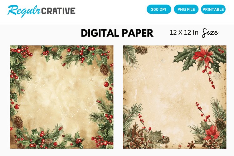 Christmas Background Clipart Image 9